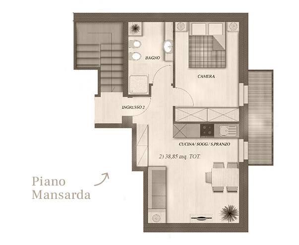 Wohnung Orso