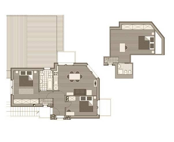 Wohnung Cervo