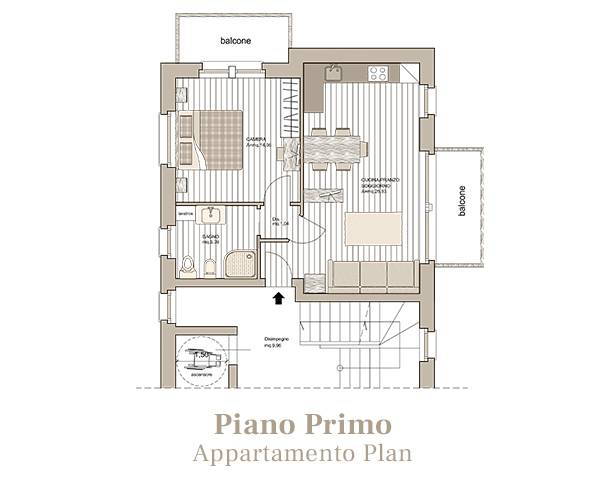 Appartamento Plan