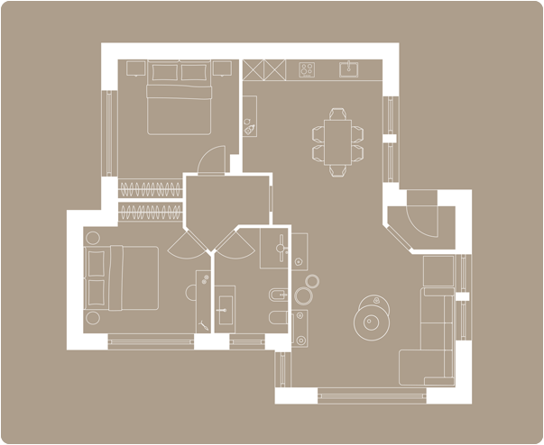 Wohnung Forest